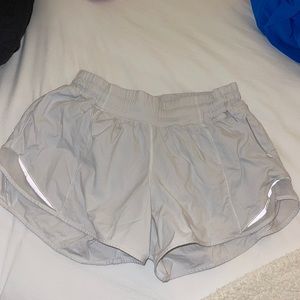White size 6 Lululemon shorts!